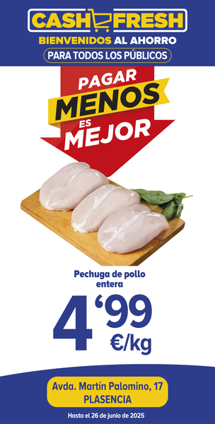 CASH FRESH - PLASENCIA