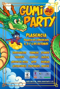 Gumiparty 2024 contará con más de 90 actividades y 30 stands los días 4, 5 y 6 de octubre