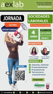Plasencia acoge la jornada “Sociedades Laborales: otra forma de hacer empresa”