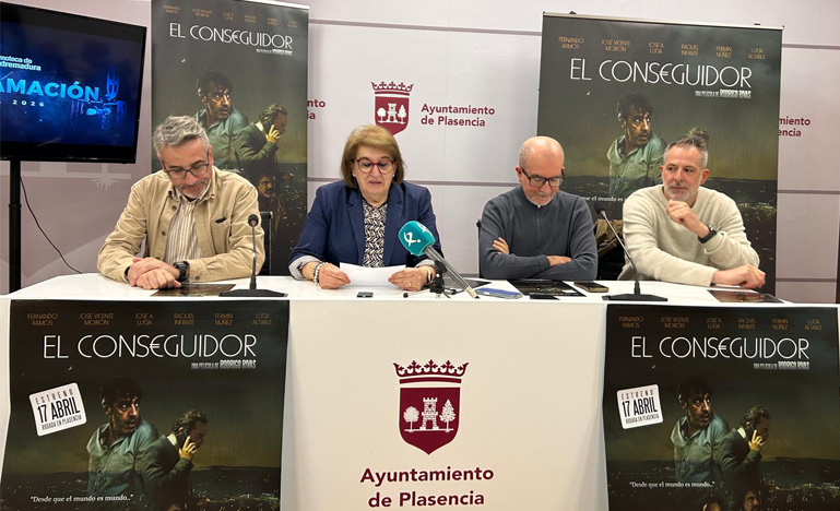 Plasencia acoge el estreno de El Conseguidor, un thriller con sello extremeño que pone en valor el talento audiovisual de la región