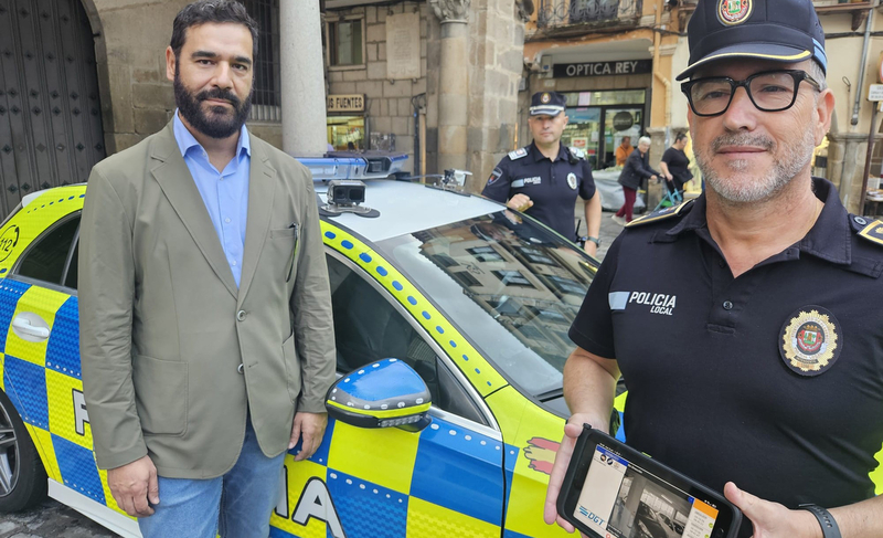 La Policía Local de Plasencia incorpora un sistema de lectura automática de matrículas para mejorar la seguridad vial y la gestión del tráfico